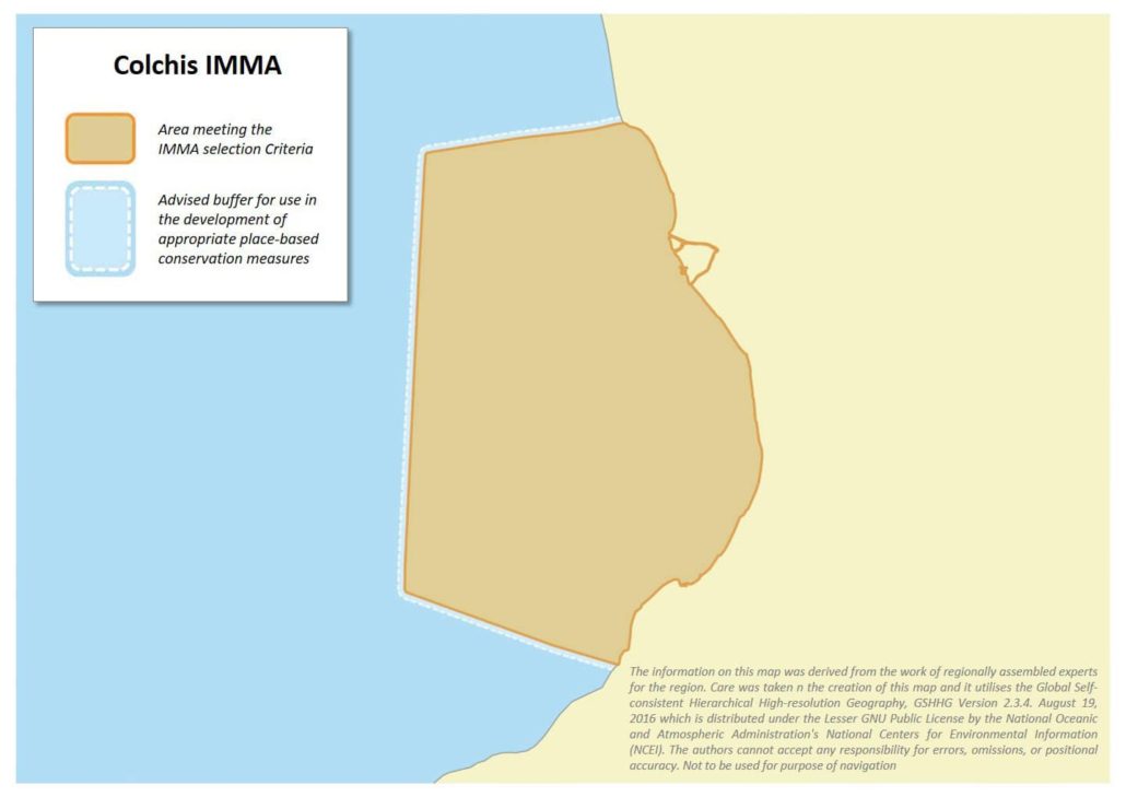 Colchis IMMA map