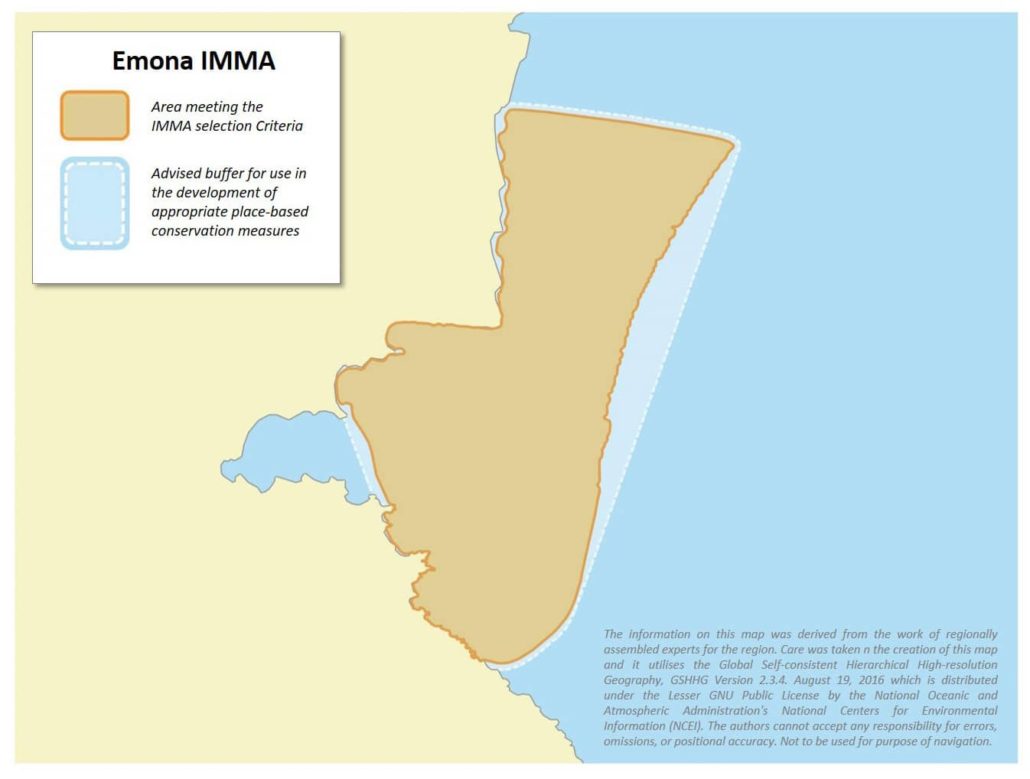 Emona IMMA map