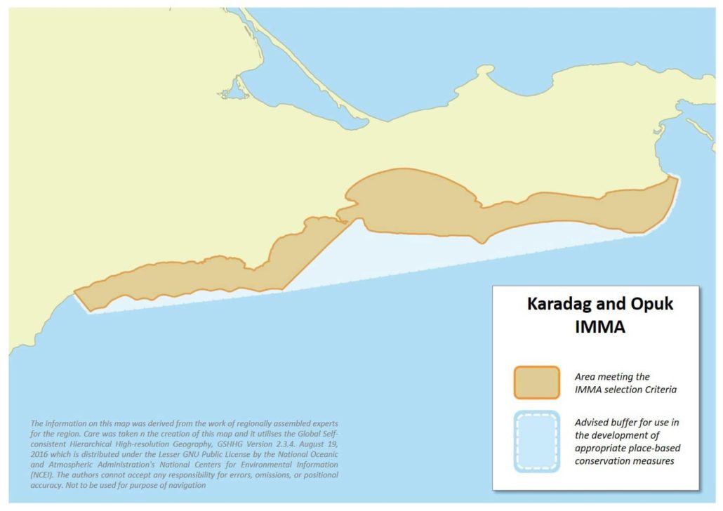 Karadag and Opuk IMMA map