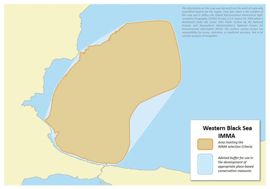 Western Black Sea IMMA map