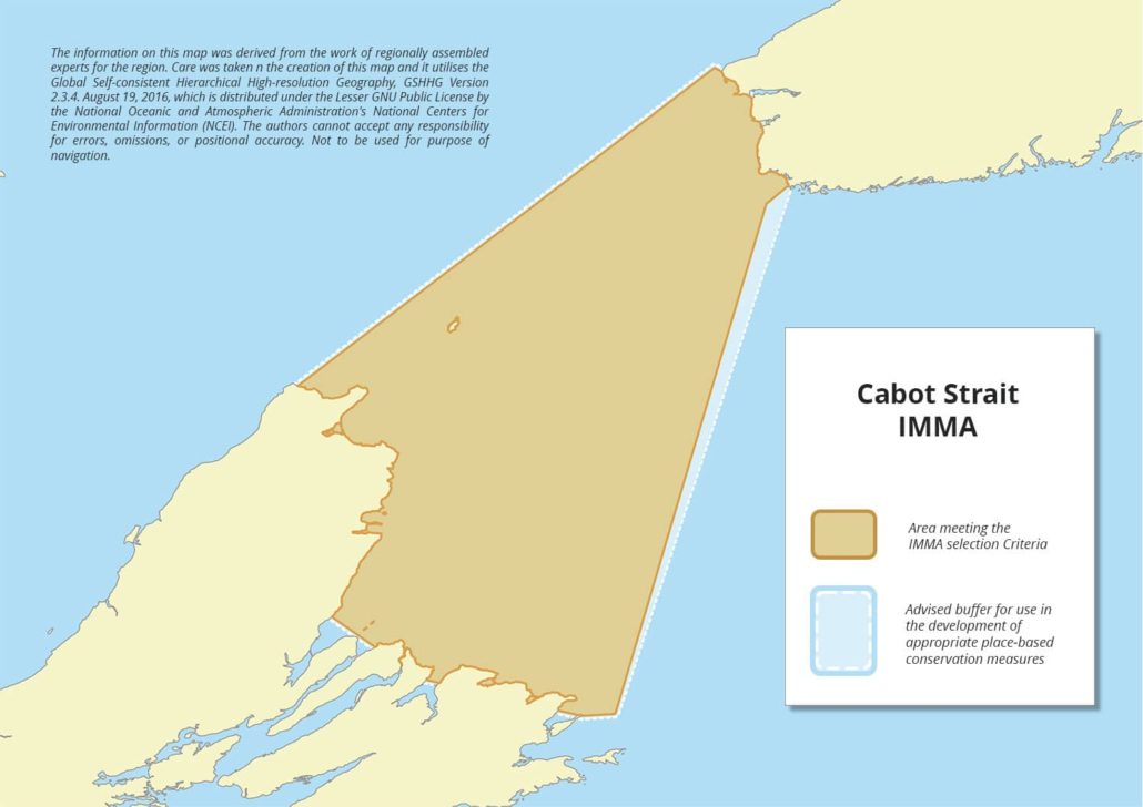 Cabot Strait IMMA