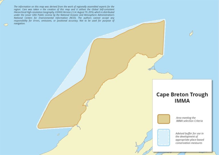 Cape Breton Trough IMMA - Marine Mammal Protected Areas Task Force
