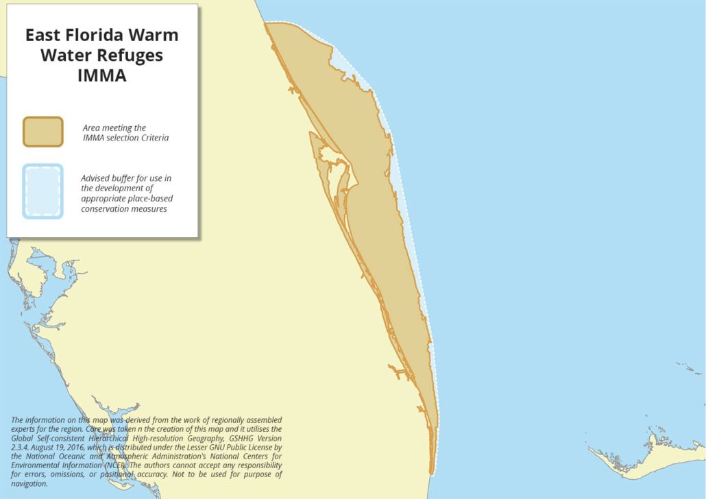East Florida Warm Water Refuges IMMA